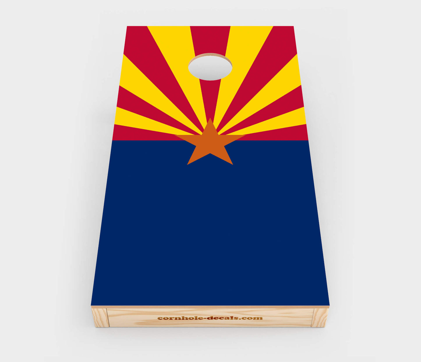 Arizona State Flag Cornhole Board Set
