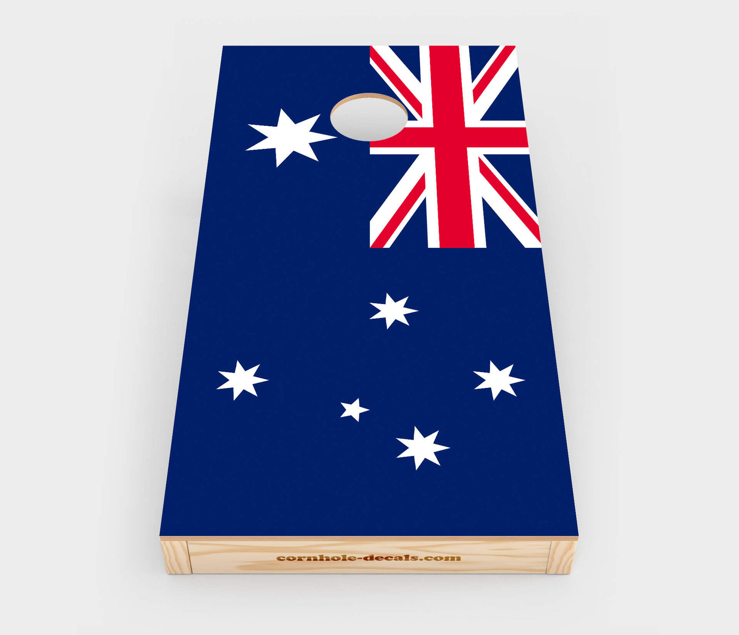 Australian Flag Cornhole Wrap Design