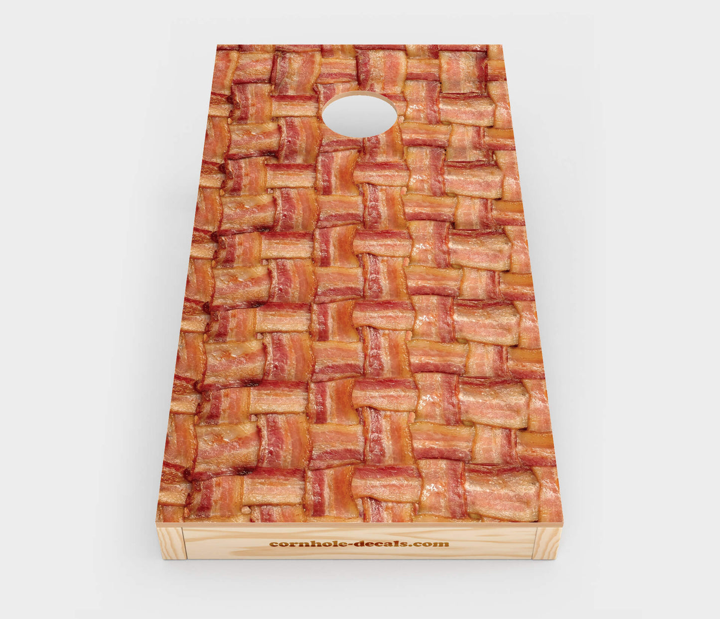 Bacon Covered Cornhole Board Set