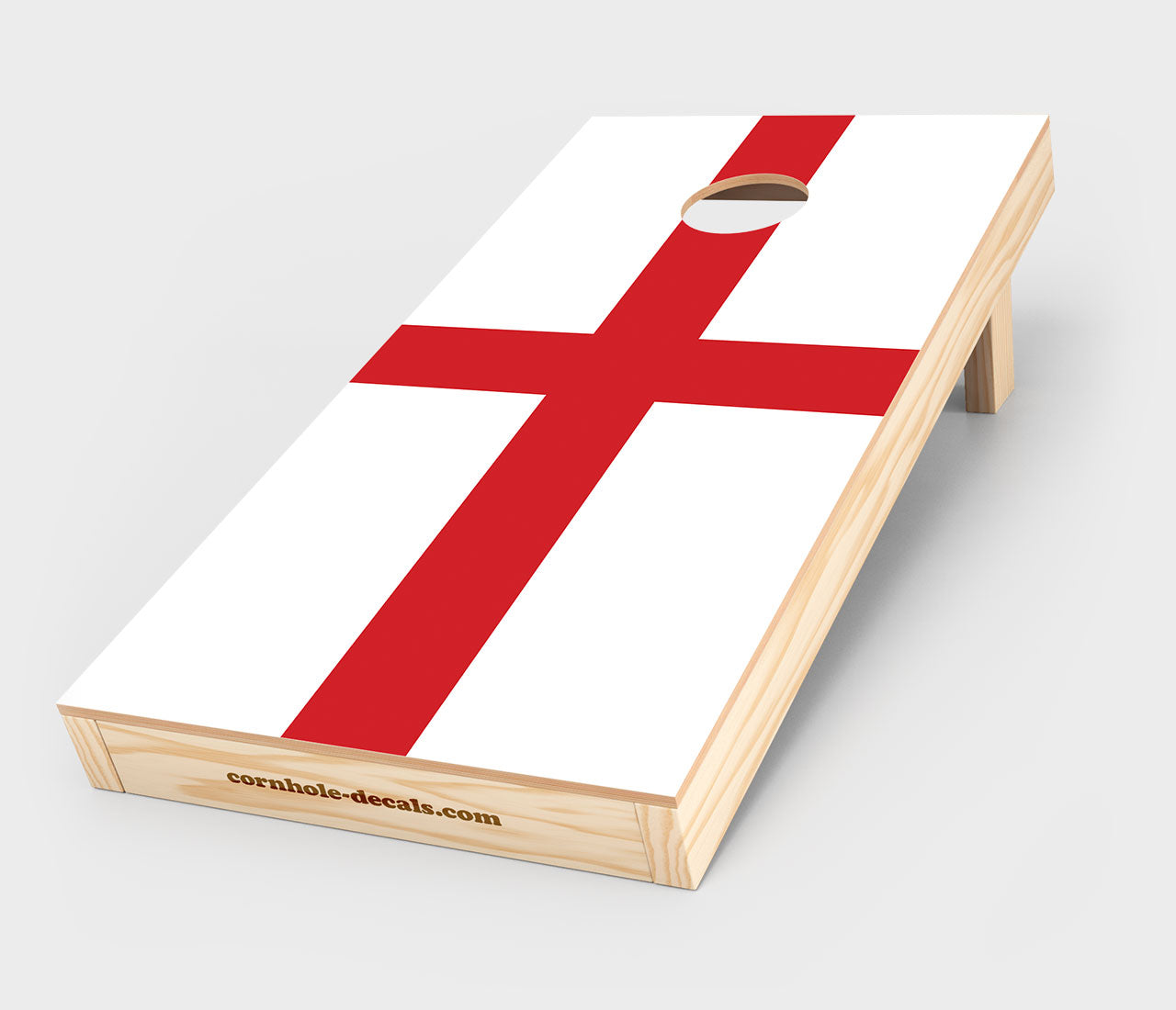 St George’s Cross English Flag Cornhole Decal