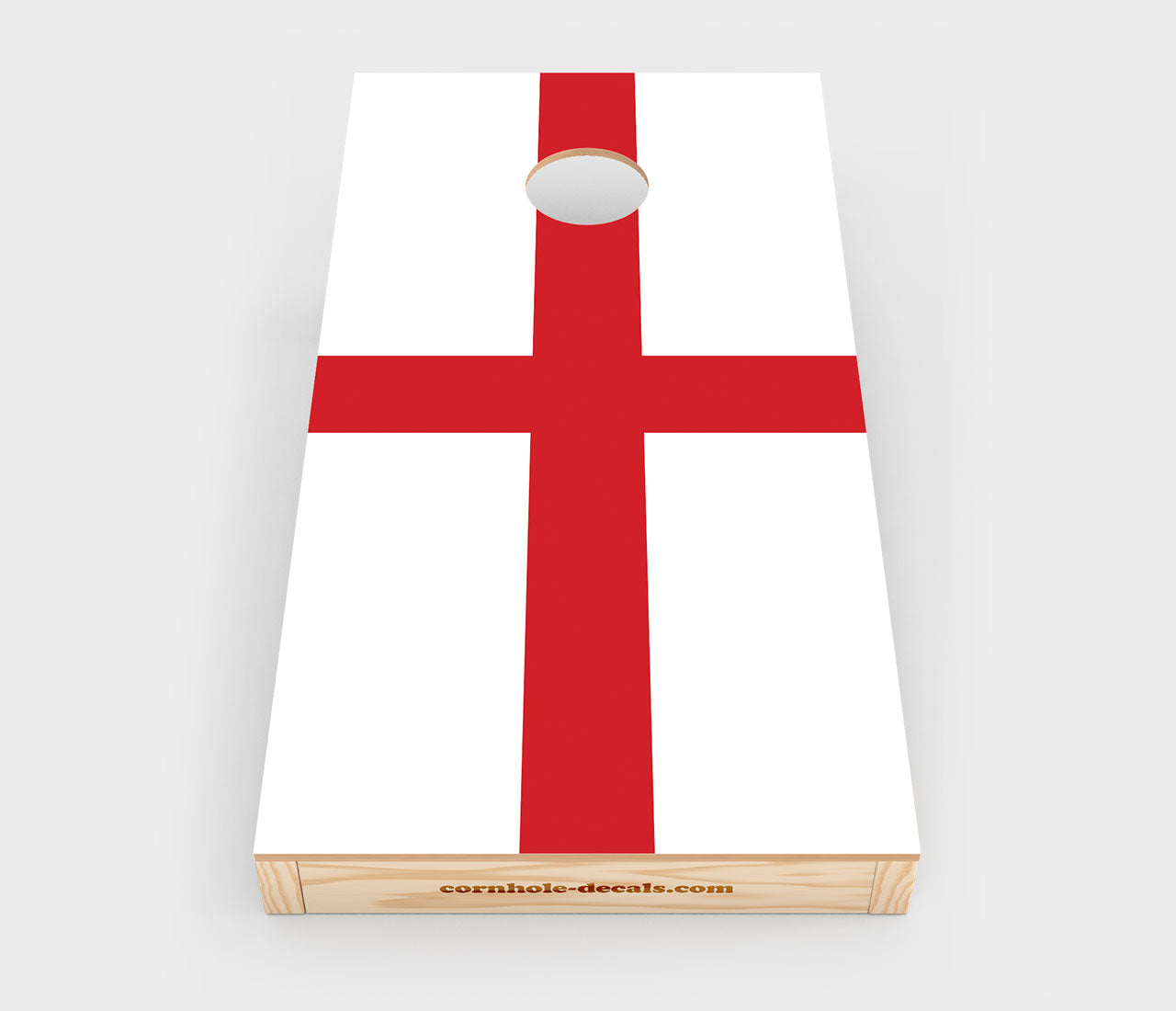 St George’s Cross English Flag Cornhole Decal