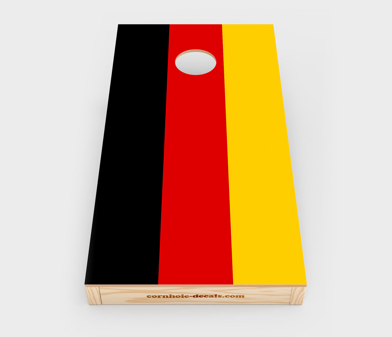 German Flag Cornhole Wrap Design