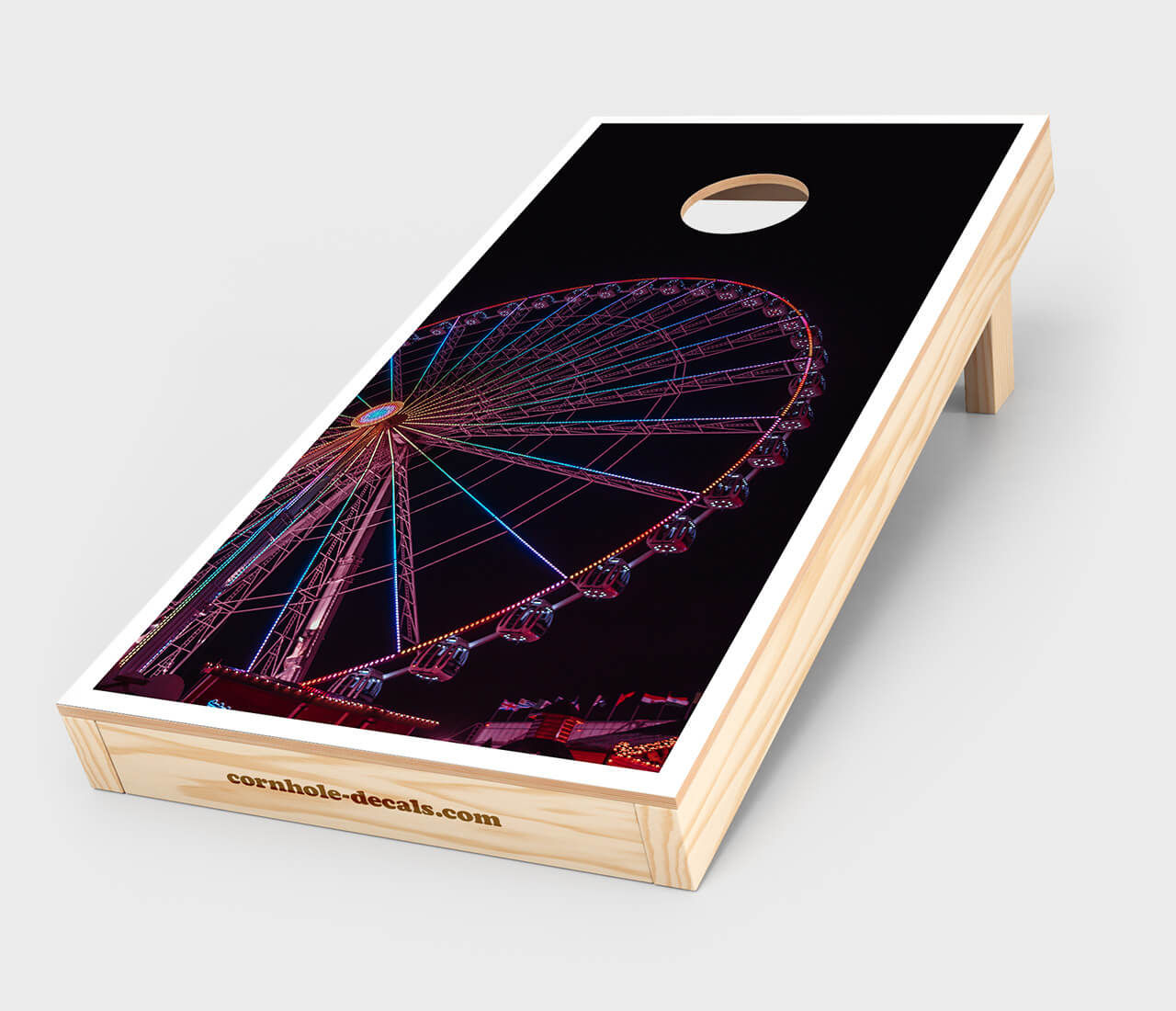 Photographic Custom Cornhole Wrap Design