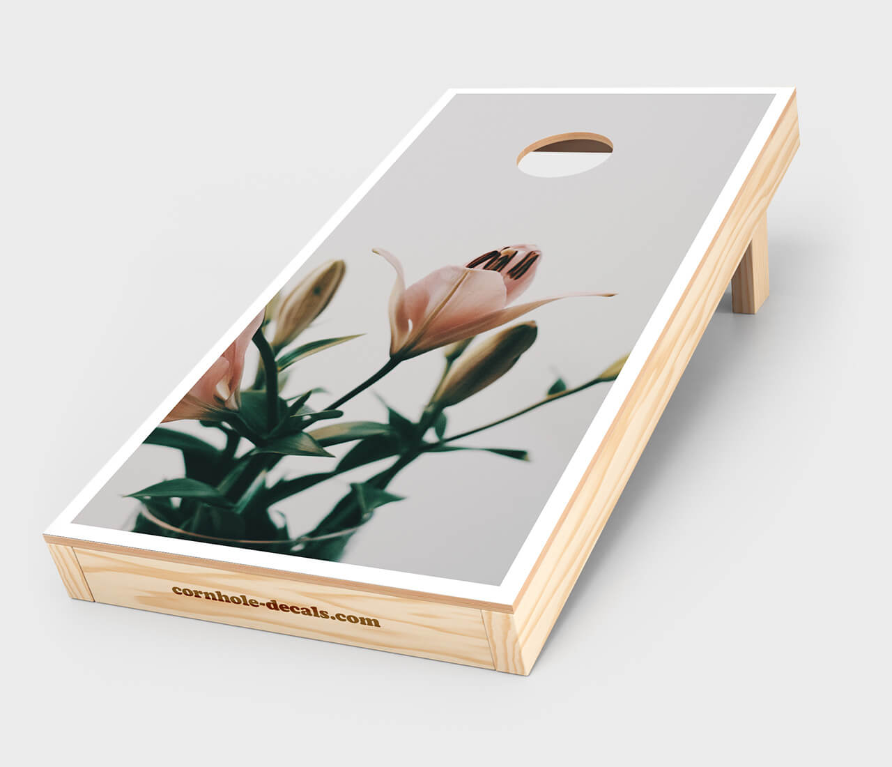 Photographic Custom Cornhole Wrap Design