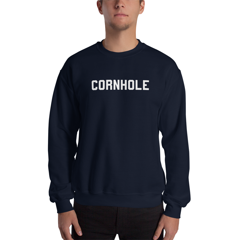 Chuggles Cornhole Sweatshirt - Navy
