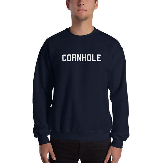 Chuggles Cornhole Sweatshirt - Navy