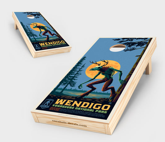 Voyageur's Wendigo Cornhole Board Set