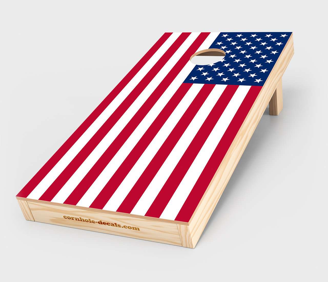 American Flag Cornhole Decal — Chuggles Cornhole