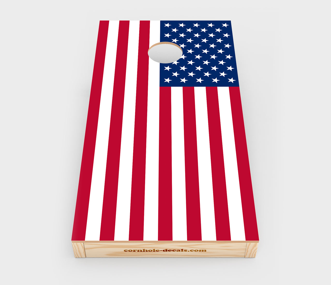 American Flag Cornhole Decal — Chuggles Cornhole