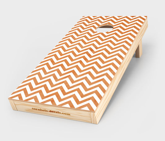 Chuggles Cornhole - Chevron Cornhole Decal