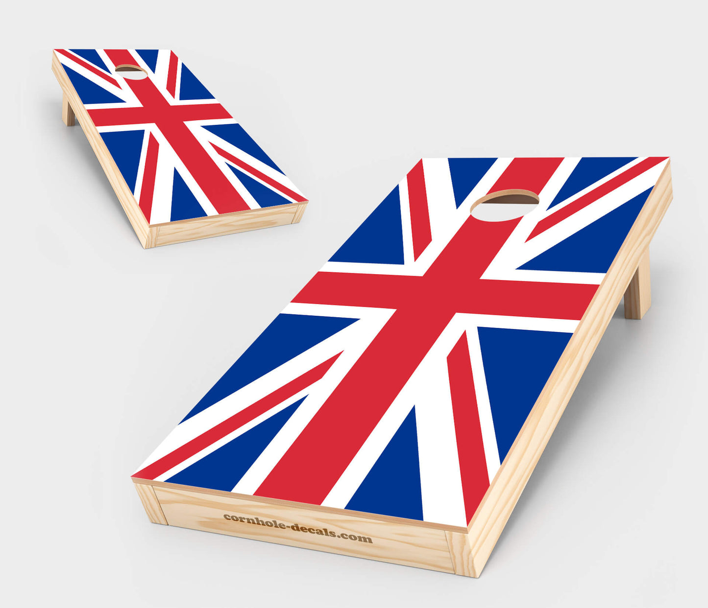Chuggles Cornhole — British Union Jack Cornhole Board Set