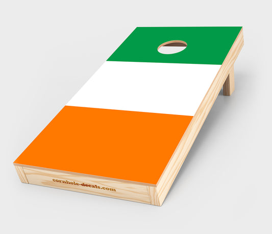 Irish Flag Cornhole Wrap Design