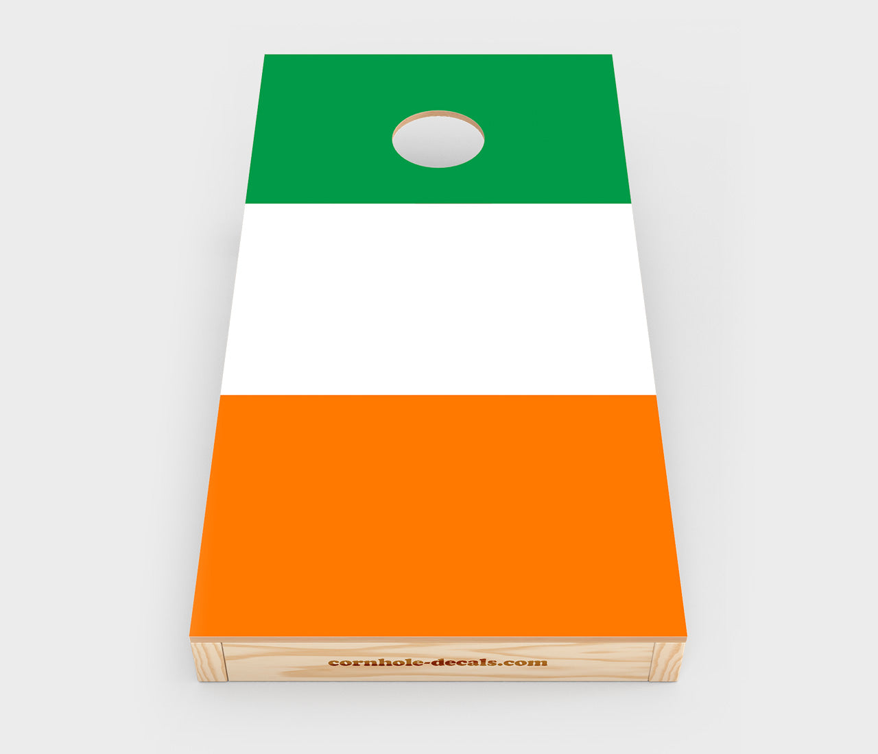 Irish Flag Cornhole Wrap Design