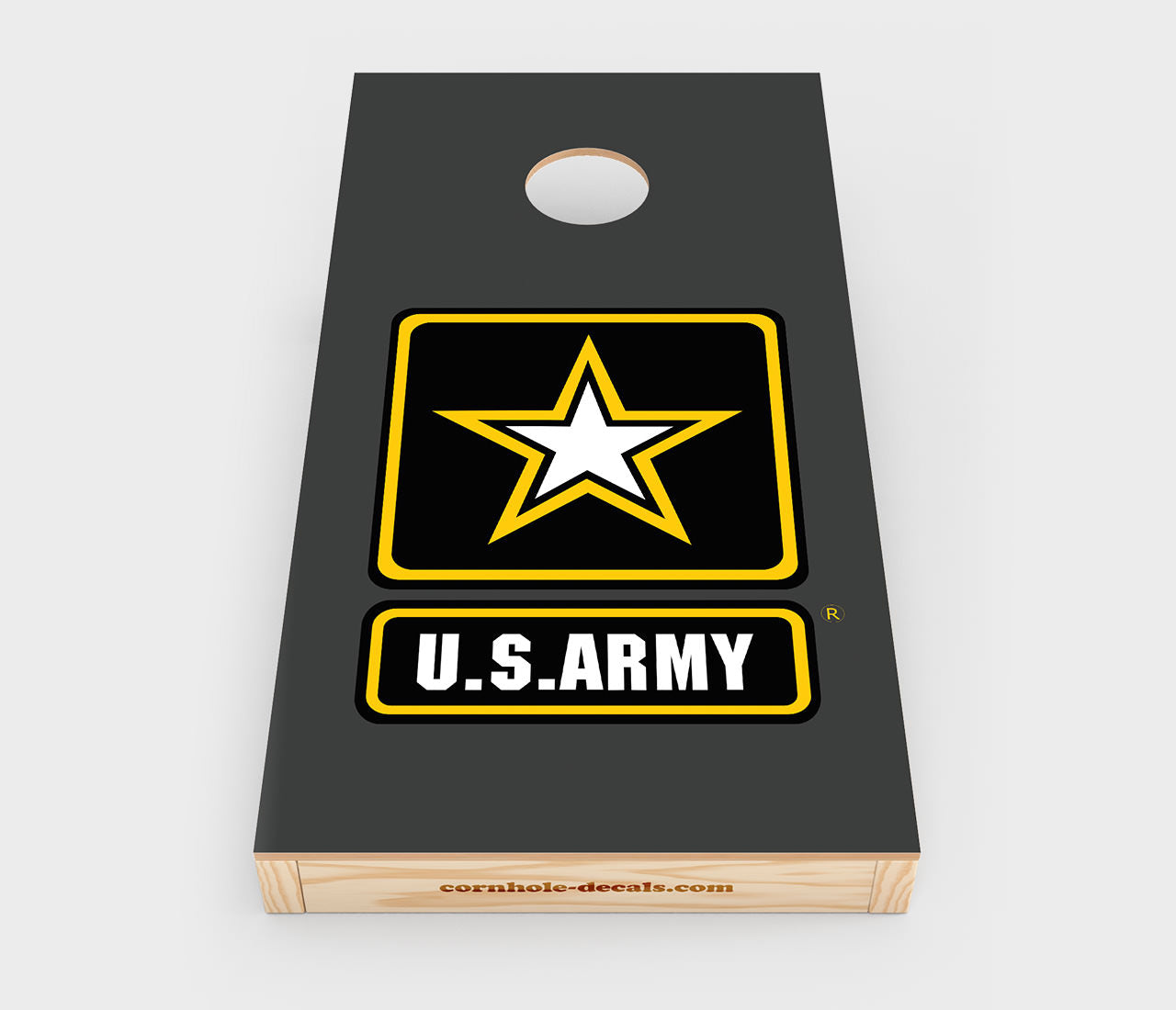 US Army Cornhole Wrap Design