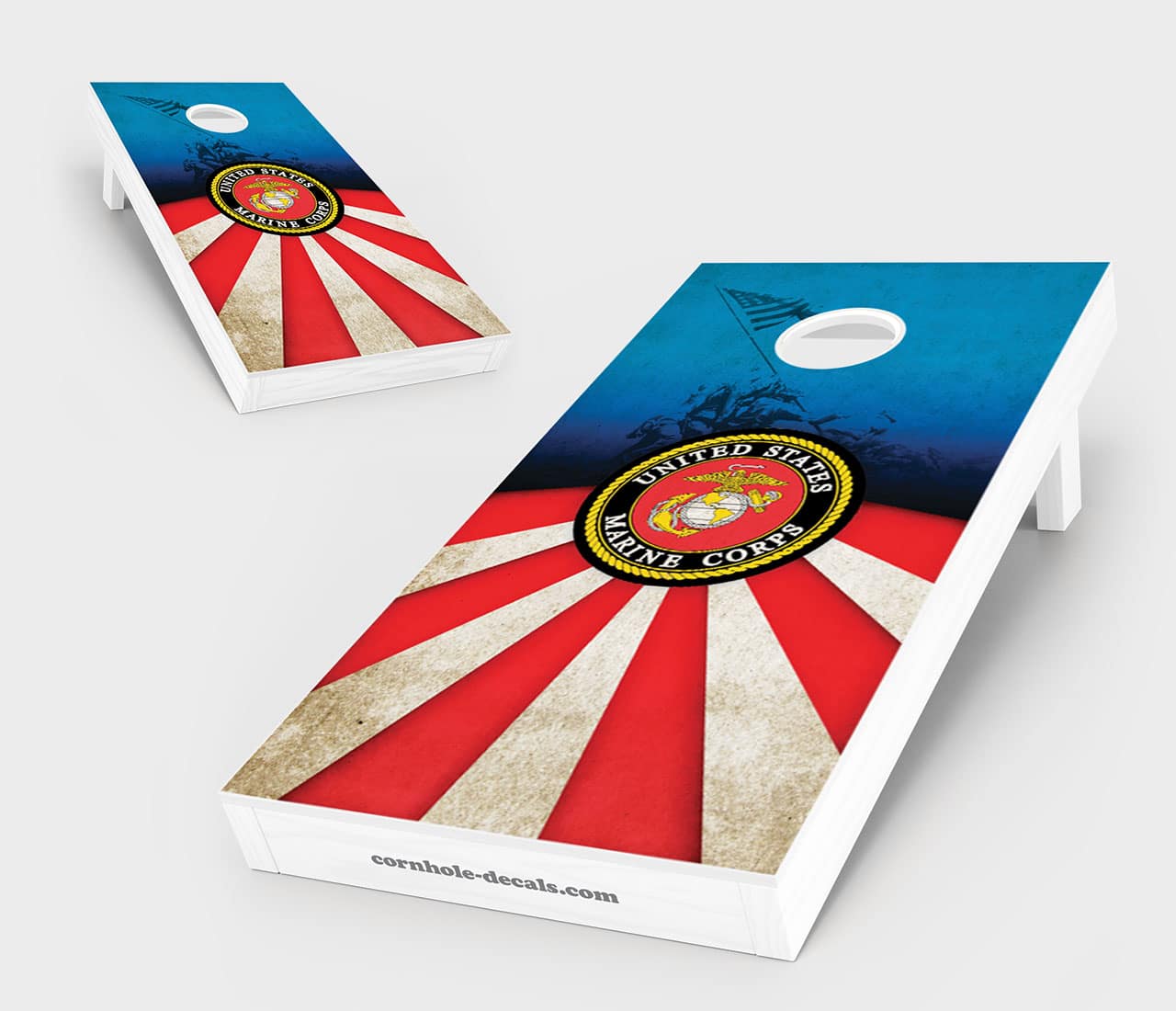 US Marine Corps Cornhole Board Set